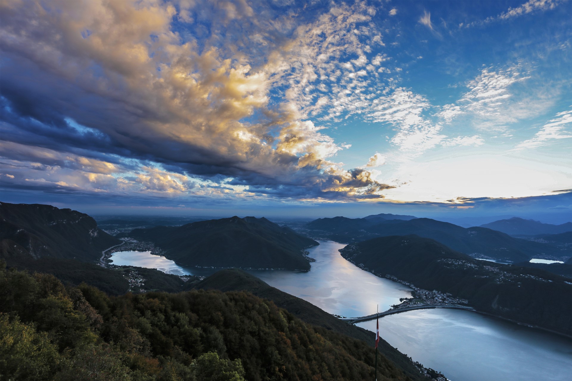 panorama da monte sigignola balcone d'italia lanzo d'intelvi